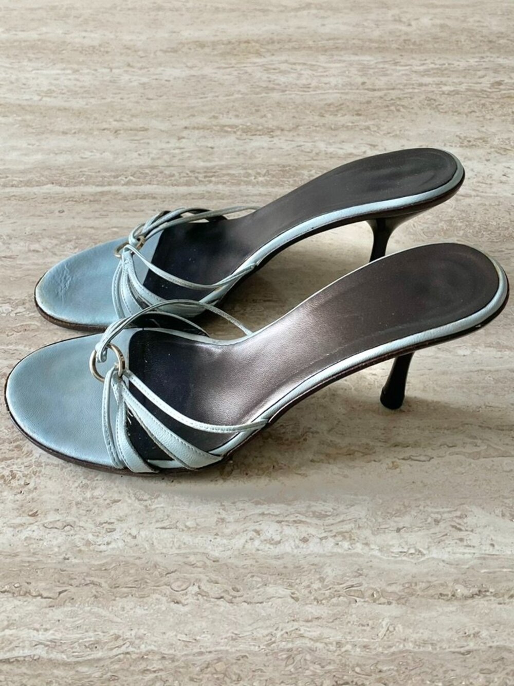 Vintage Gucci Tom Ford-era Ring Sandal Heels - Picture 4 of 10